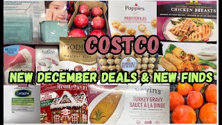 COSTCO‼️ NEW DECEMBER DEALS amp NEW FINDS‼️ GROCERY SHOPPING‼️costcoshopping costco costco deals [upl. by Ttennej]