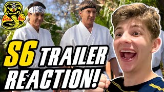 COBRA KAI SEASON 6 OFFICIAL TRAILER  My Reaction [upl. by Ardelia]