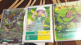 BT17 Argomon Deck Profile DEGer Digimon Card Game [upl. by Ahs]