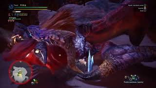 MH World  Titania vs Teostra MG [upl. by Doelling]