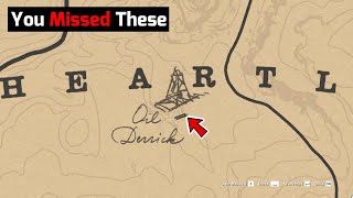 You Passed Here Many Times But Never Noticed These  Red Dead Redemption 2 [upl. by Nwatna]