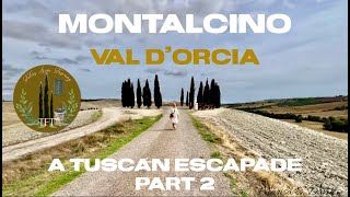 MONTALCINO  WINE TASTING BRUNELLO  VISIT STUNNING VAL DORCIA AND THE FAMOUS CYPRESS DRIVE [upl. by Vite532]