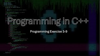 Programming in C Chapter 3 Input and Output Exercise 39 [upl. by Enaerb]