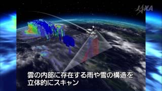 JAXA【9分でわかる！】雨雲を、味方にせよ。～GPM計画とその利用～ [upl. by Eelyam]