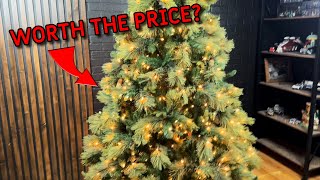 National Tree Company Carolina Pine Artificial Christmas Tree  Review [upl. by Tcideneb]