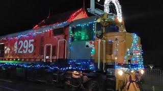 Experience the Magic of Christmas Lights on the Glenbrook Vintage Steam Train in New Zealand 新西兰蒸汽火车 [upl. by Aerda]