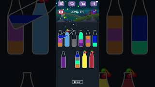 Water Sort Puzzle  Level 279  Part 380  Craft Gamer‎ craftgamer2021trendshort watersortpuzzle [upl. by Adoh]