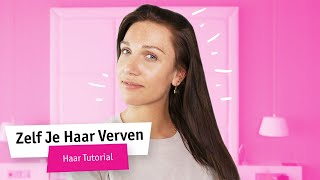 Zo verf je eenvoudig zelf je haar  Haar tutorial  Kruidvat [upl. by Zebaj]