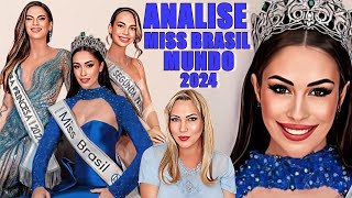 ANALISE do MISS BRASIL MUNDO 2024 👑 Jessica Pedroso [upl. by Eelrefinnej]