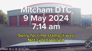 UK Driving Test Route Mitcham 9 May 2024 714am [upl. by Aihsram]