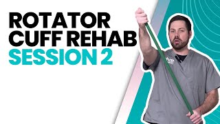 Advanced Rotator Cuff Rehab Session 2 💪🔥 [upl. by Noreen]