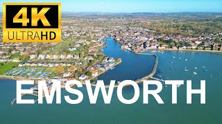 Captivating Aerial Views of Emsworth Havant Hampshire in Stunning 4K [upl. by Alain41]