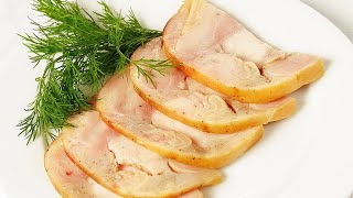 Куриный рулет Հավի ռուլետ երշիկ chicken roulade recipes [upl. by Devin]