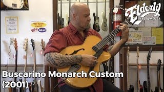 Buscarino Monarch Custom 2001  Elderly Instruments [upl. by Nwahsed]