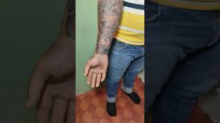 REALISTIC WOLF TATTOO shorts tattoodesign short viralvideo tattoolover [upl. by Bird]