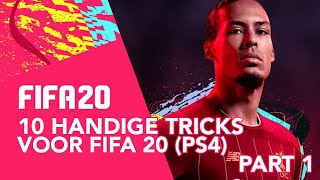 10 handige tips and tricks voor FIFA 20 op de PlayStation 4  Deel 1 Nederlands [upl. by Hana]