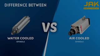 Water cooled spindle VS Air cooled spindleComparison [upl. by Edaj]