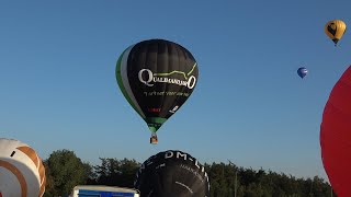 luchtballonnen klaarmaken en opstijgen in stekene op 30 juli 2024 [upl. by Atikel]