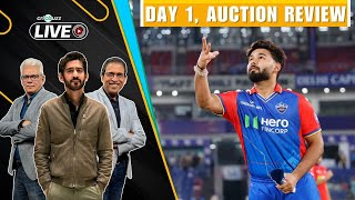 Cricbuzz Live IPL 2025 Mega Auction Review Day 1 ft Harsha Bhogle amp Joy Bhattacharjya [upl. by Onibag704]