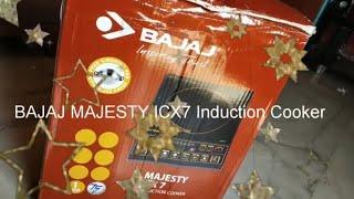 BAJAJ MAJESTY ICX7 Induction cooker [upl. by Ennayrb804]