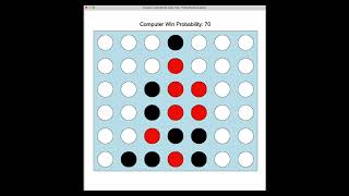 Connect Four with Monte Carlo Tree and Python Turtle [upl. by Garvey]