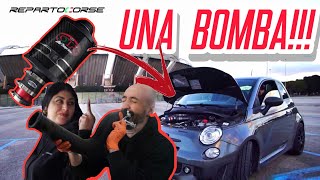 QUESTO AIRBOX E UNA BOMBA Installazione BMC OTA su ABARTH 595 e PROVA su strada  REPARTOCORSE [upl. by Dahlstrom]