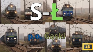 pociągi na lini kolejowej lk12 esełkaquot no13  po gąski [upl. by Eirroc]