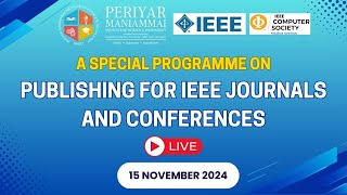 PUBLISHING FOR IEEE JOURNALS AND CONFRENCES [upl. by Anaidirib]