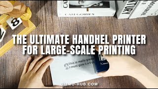 INKSI01  THE ULTIMATE HANDHELD PRINTER FOR LARGESCALE PRINTING  Kickstarter  GizmoHubcom [upl. by Emlyn98]