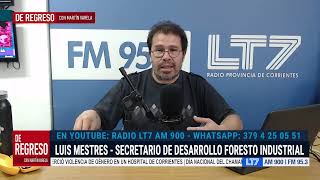 Campañas del Gobierno de Corrientes para prevenir incendios forestales charlamos con Luis Mestres [upl. by Heringer586]