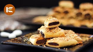 Die beste Dattelkekse  Köstliches Plätzchen  Dates Cookies  Teegebäck  sehr zart und lecker [upl. by Emylee]