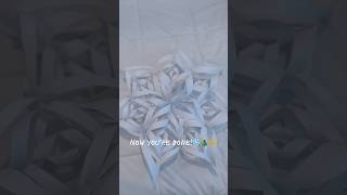 ❄️•Paper Snowflake Tutorial•❄️ Requested christmas music aesthetic preppy snowflake fypシ゚ [upl. by Loginov]