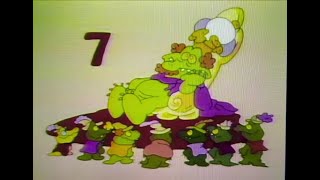 1970s Educational Cartoon  Alligator King  Educational Sesame Street Number 7 [upl. by Nowyt]