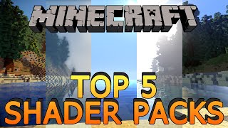 Minecraft  Top 5 shaders 18 [upl. by Eveleen]