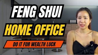 Feng Shui Your HOME OFFICE To Attract FORTUNE [upl. by Alegnat968]