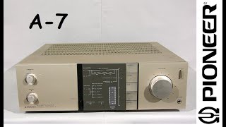 Pioneer A7 198082年発売 [upl. by Brier]