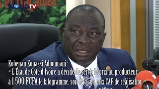 Côte dIvoire  CACAO  Lancement de la campagne intermédiaire 20232024 de commercialisation [upl. by Laerdna]