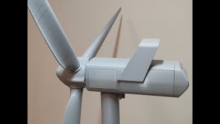 Wind Turbine 3D model [upl. by Schroth]