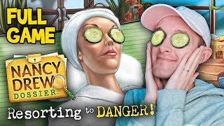 Nancy Drew Dossier Resorting to Danger  FULL GAME [upl. by Aynahs54]