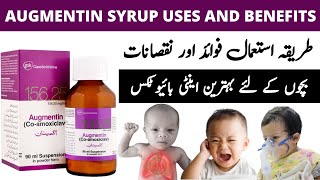 Augmentin Syrup Uses in Children  How to use CoAmoxiclav  Augmentin Syrup 156  DS  BD [upl. by Aerua]