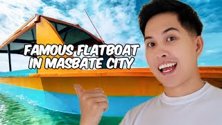 I Rode the Famous flatboat In Masbate City [upl. by Znieh993]