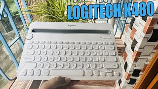 Logitech K480 Wireless MultiDevice Keyboard Quick Review [upl. by Trelu]