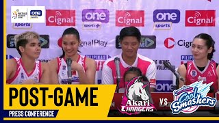 Creamline postgame press conference  2024 PVL AllFilipino Conference  Feb 29 [upl. by Katharina912]