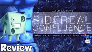 Sidereal Confluence Review  with Tom Vasel [upl. by Marney]