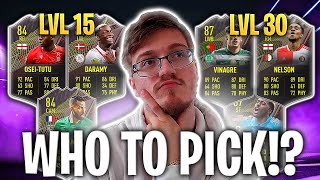 FIFA 22 SEASON 4 WHICH LEVEL 15 amp 30 STORYLINE OBJECTIVE PLAYER TO PICK  ULTIMATE TEAM [upl. by Vasiliu]