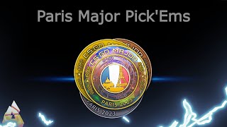 Blast Paris CSGO Major LEGENDS Stage PickEms [upl. by Aihsyt]