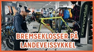 Hvordan bytte bremseklosser på landeveissykkel med skivebrems [upl. by Adnoel]