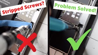 How to remove small stripped screw from electronics [upl. by Arval68]