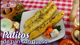 Palitos de pan rellenos de queso [upl. by Suiramaj]