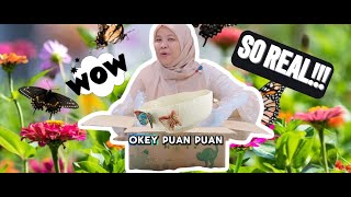 Bordallo Pinheiro  Cloudy Butterfly Unboxing Video  Nieta Zur  SZBLOOMS Exclusive  Malaysia [upl. by Maggs635]